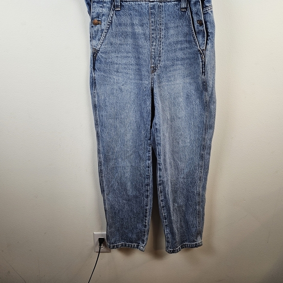 Madewell overalls straight leg style #N0607 Size Small Summer Festival - Picture 4 of 12
